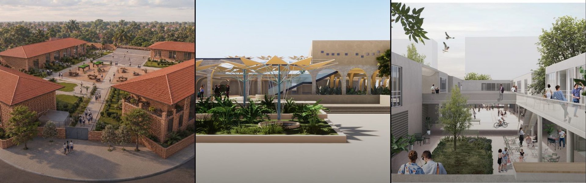 Courtyard cover