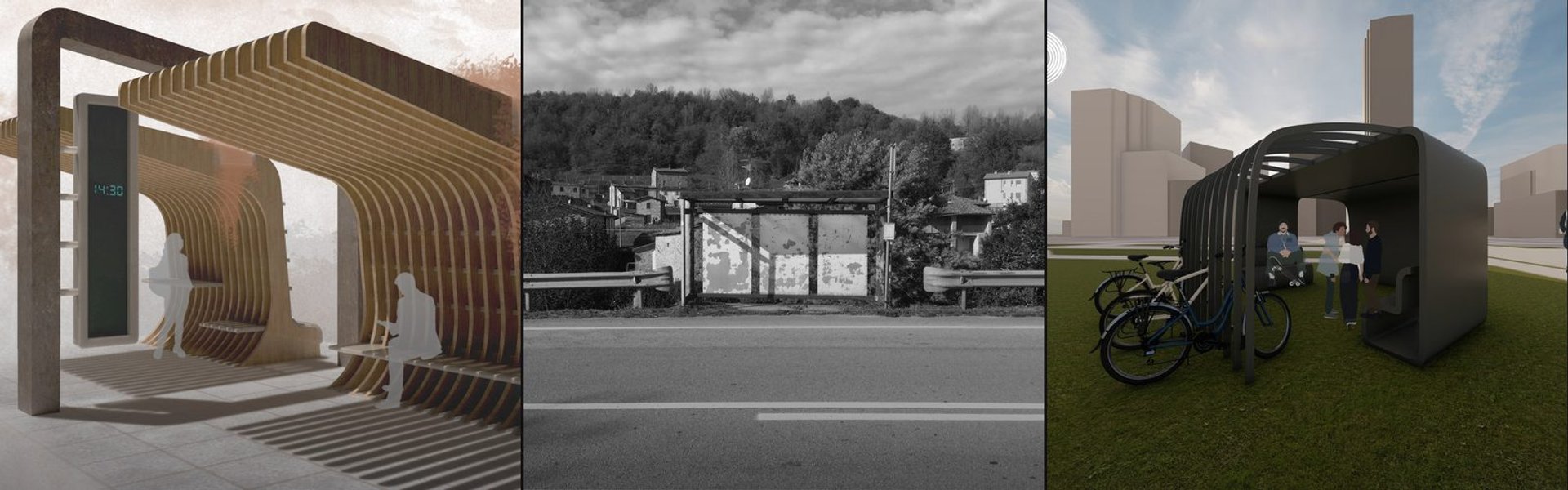 Bus stop cover
