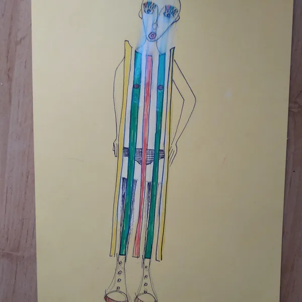 Fashion creations and illustration.