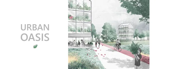 URBAN OASIS - Renovation of territory of former barracks, Spandau district, Berlin