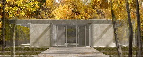 Crematorium in the village of Mechzavod in Samara city