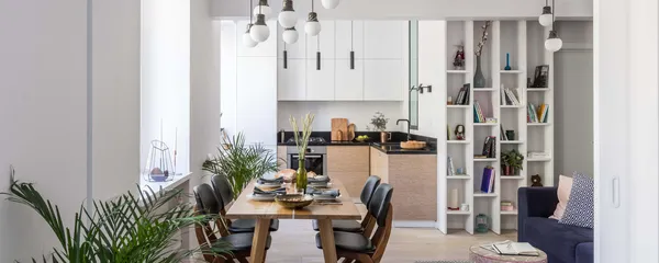 Watercolor interior