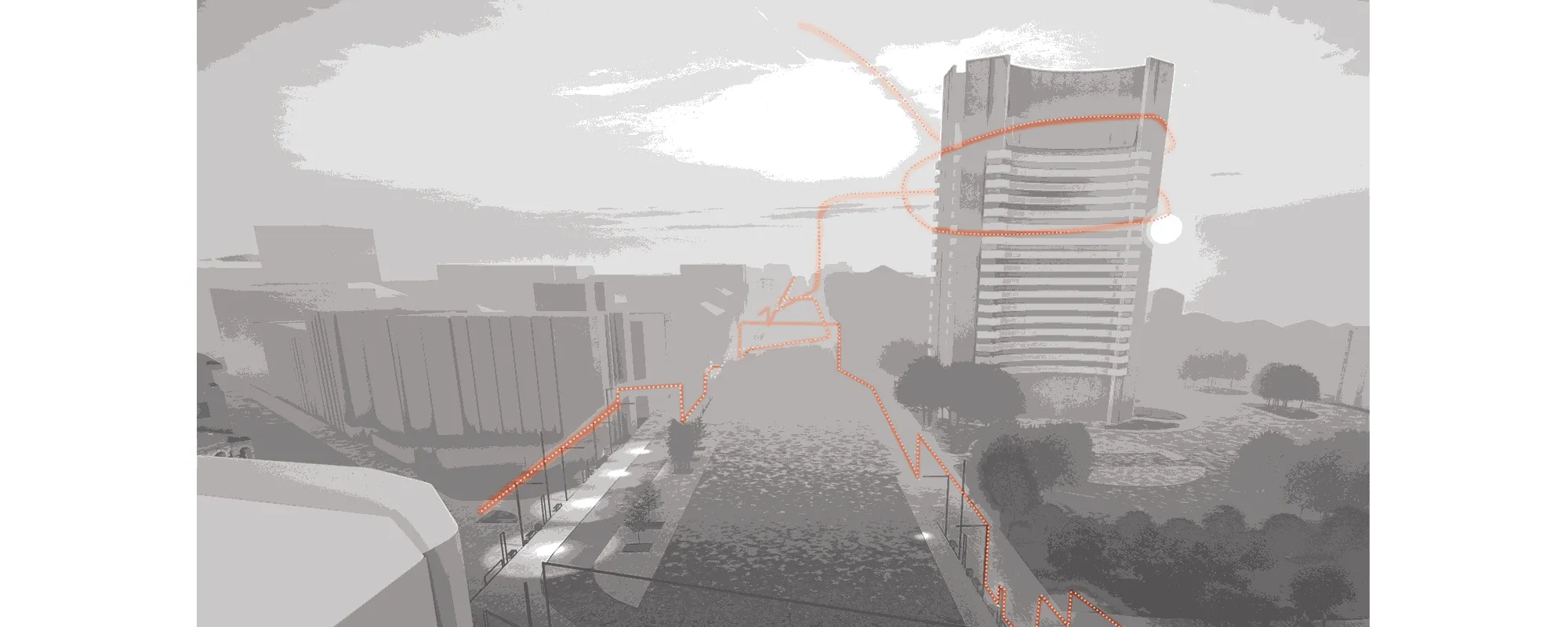Life line of a city