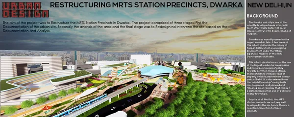 Restructuring Dwarka MRTS Station Precincts - Urban Design for Public Good