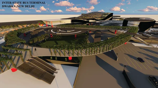 Interstate Bus Terminal-Dwarka, New delhi
