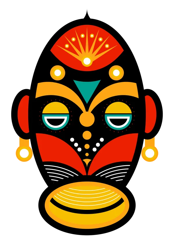 Rasta Tribal Mask