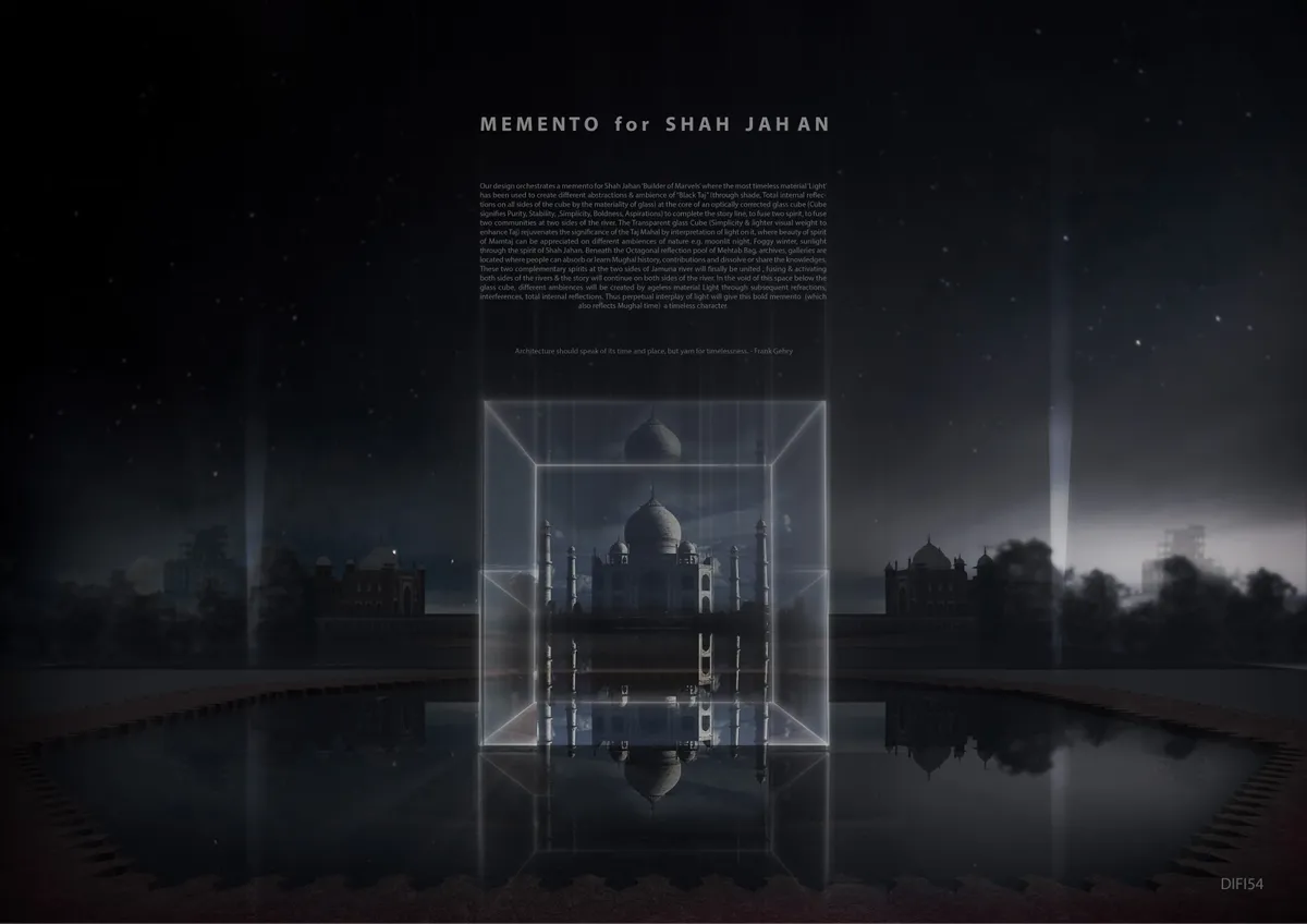 THE BLACK TAJ - MEMNTO FOR SHAH JAHAN - DIFI54
