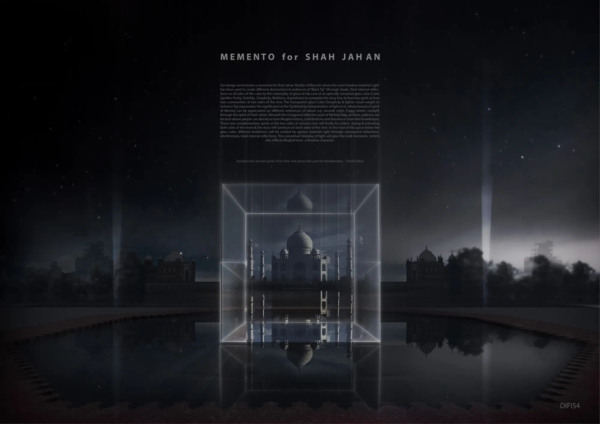 THE BLACK TAJ - MEMNTO FOR SHAH JAHAN - DIFI54