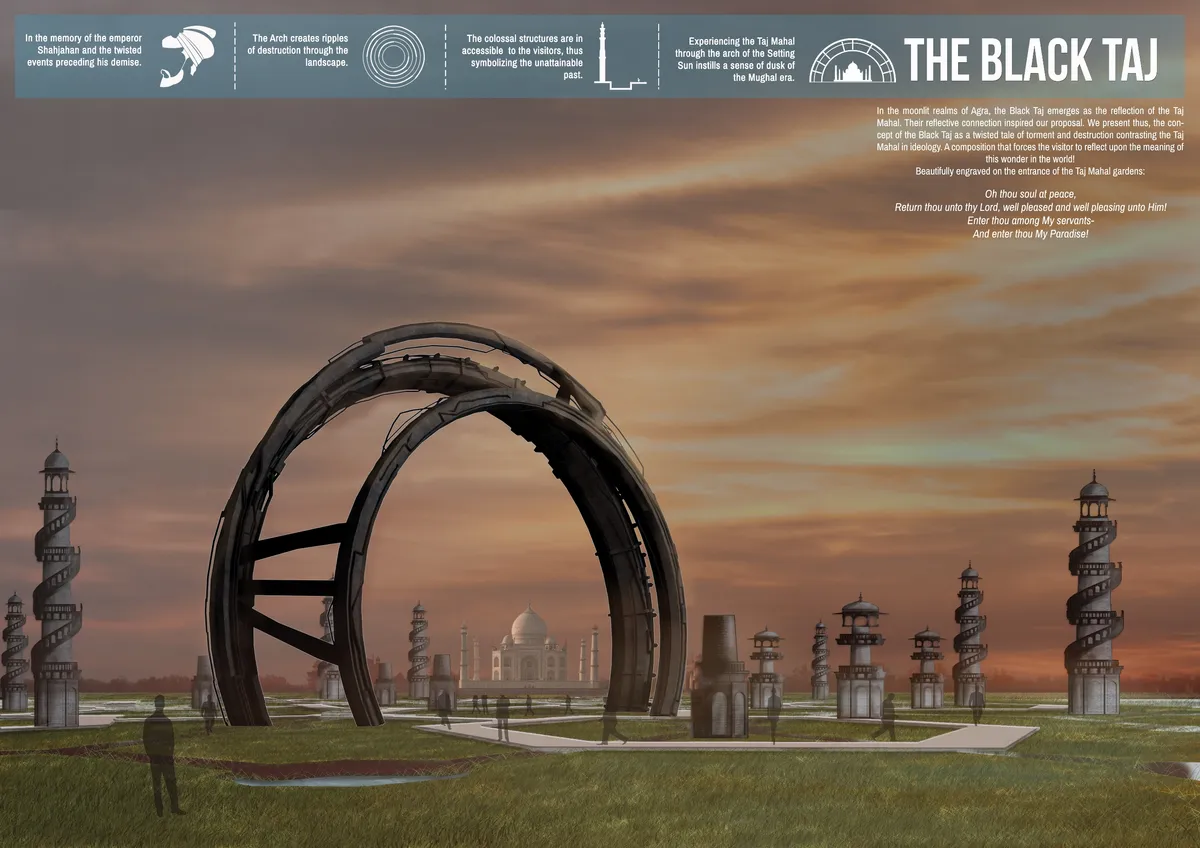 The Black Taj - The Setting Sun - NDIL83