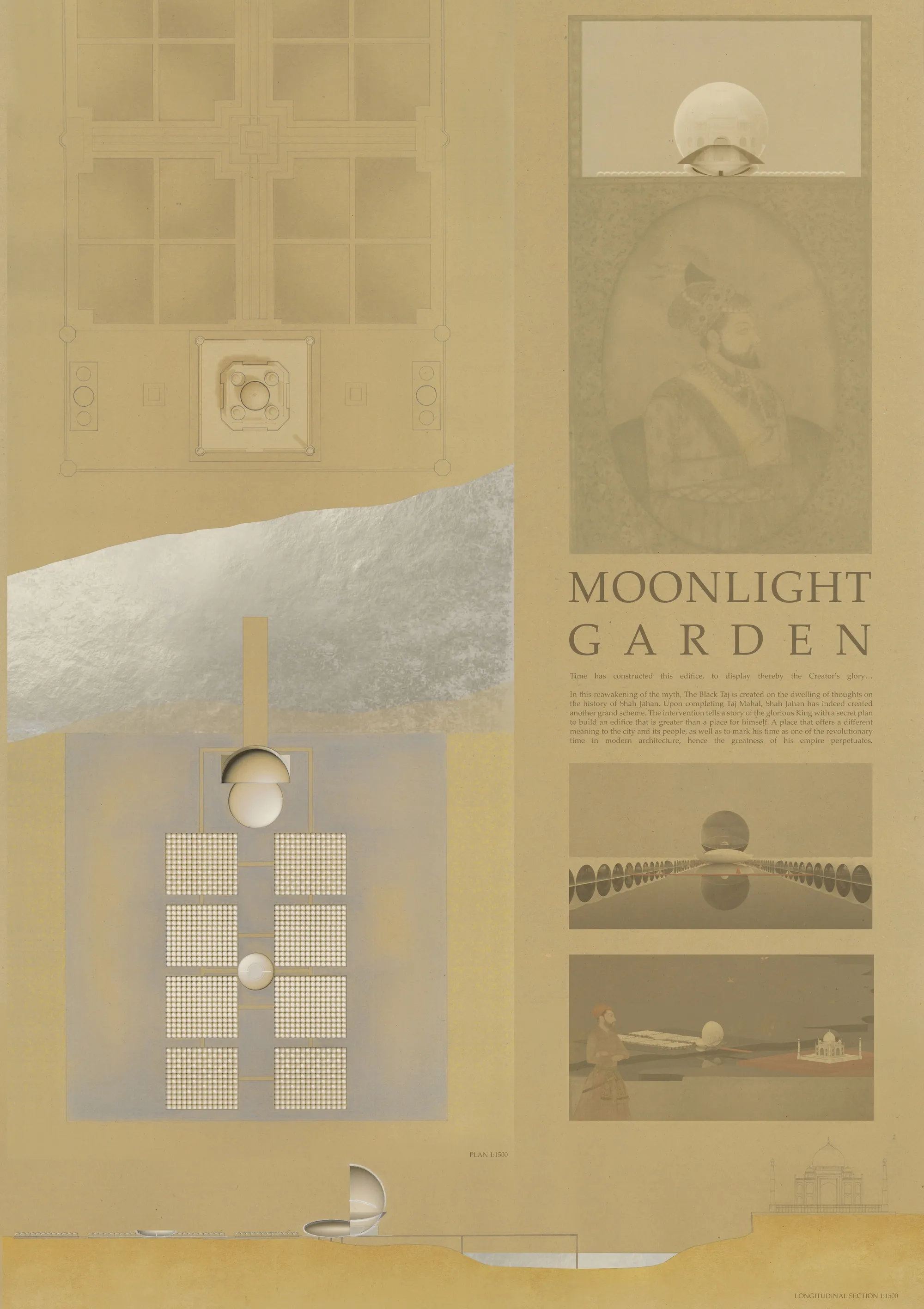 The Black Taj - The Moonlight Garden