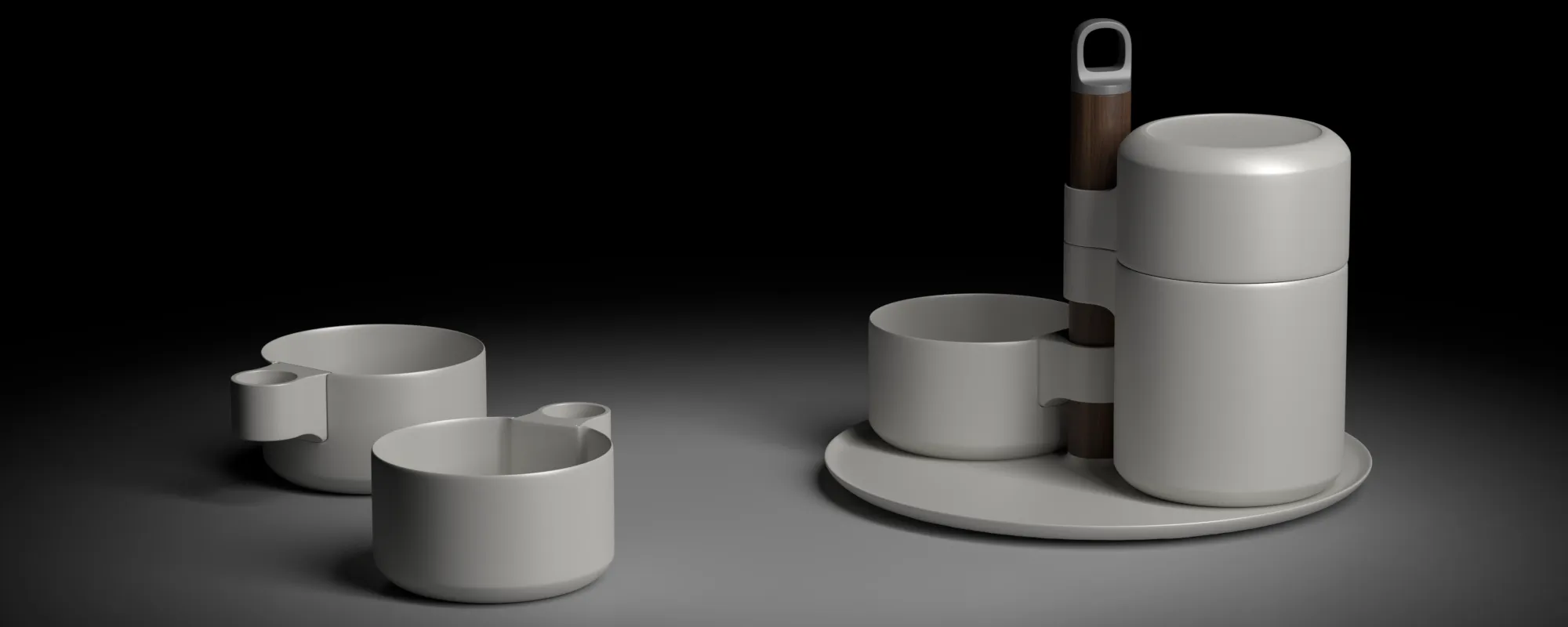 Tableware for One