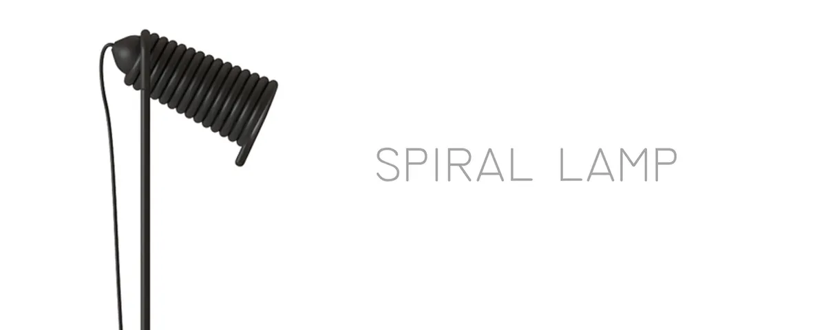 Spiral lamp (floor lamp)