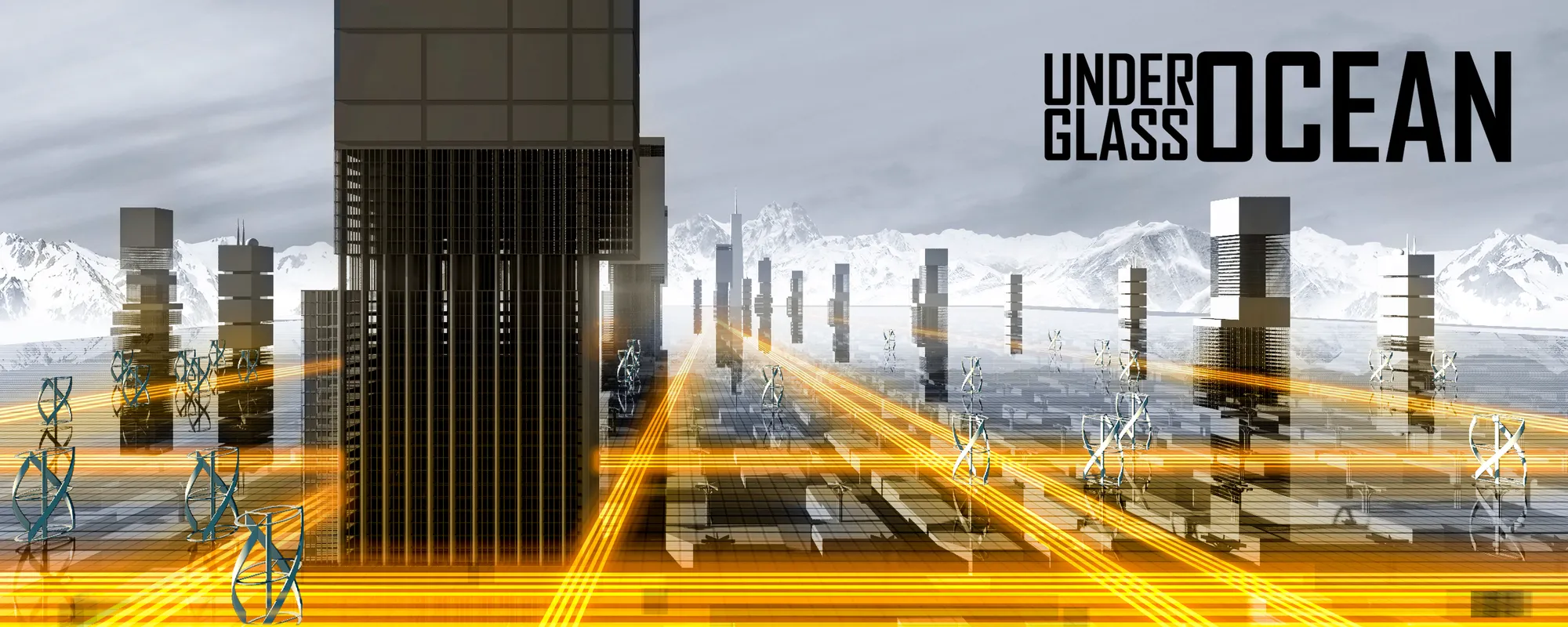 Underglass ocean