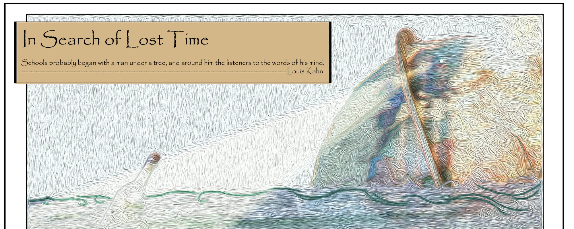 In Search of Lost Time