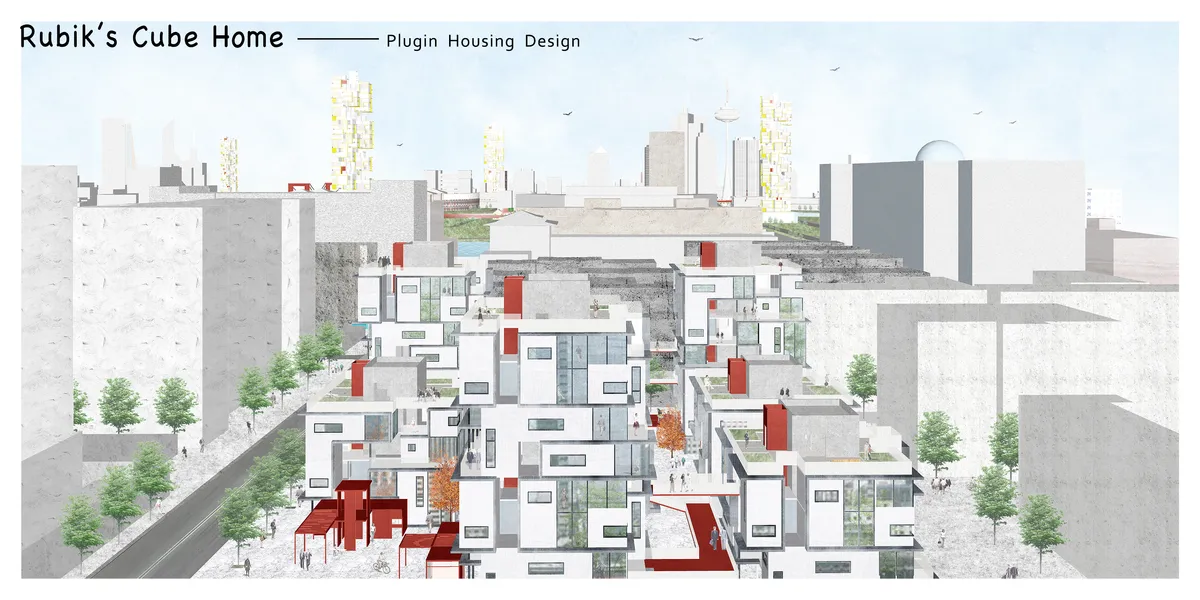 Rubik's Cube Home??plugin housing design
