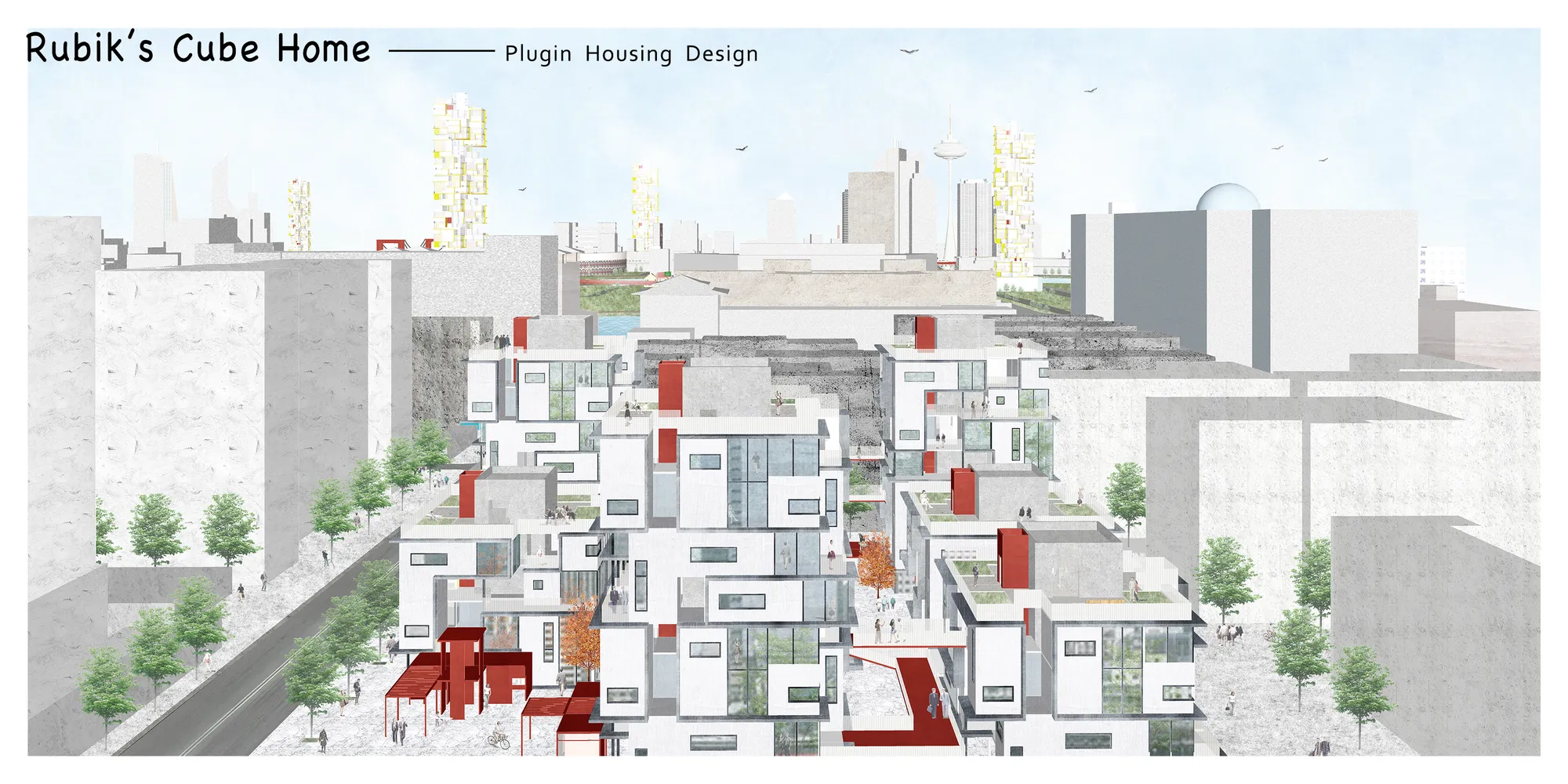 Rubik's Cube Home??plugin housing design