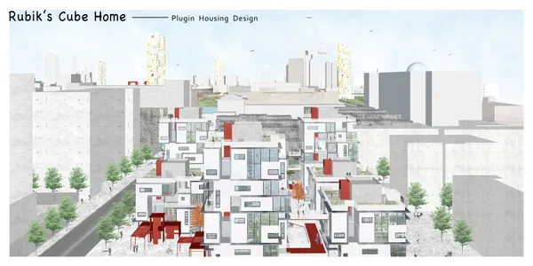 Rubik's Cube Home??plugin housing design