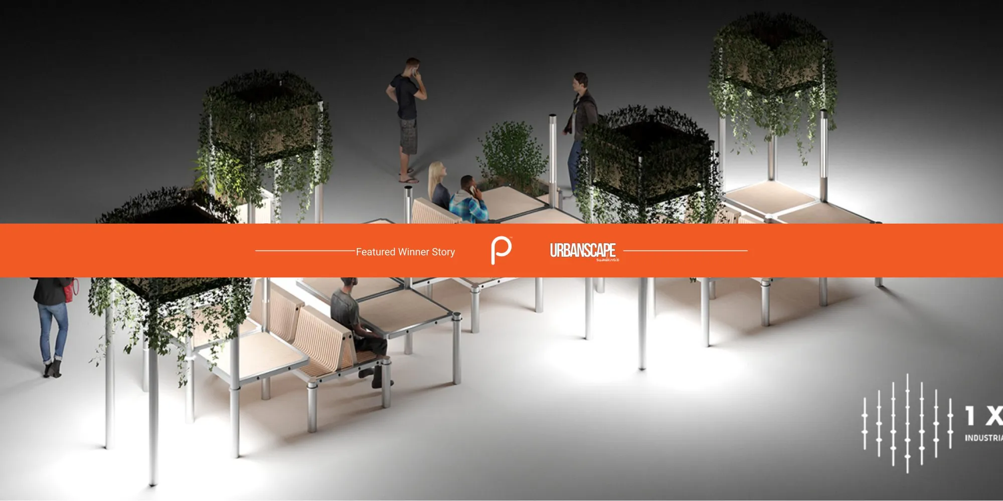 Weaving a connection between city spaces and urban furniture.