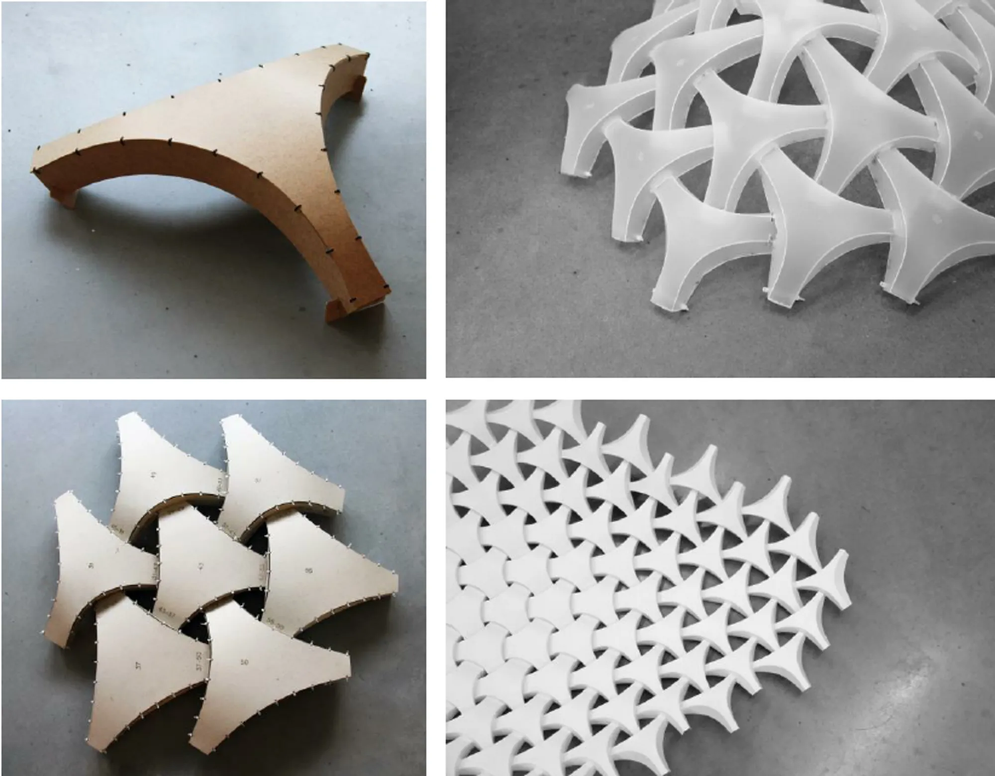 Research of stacking origami