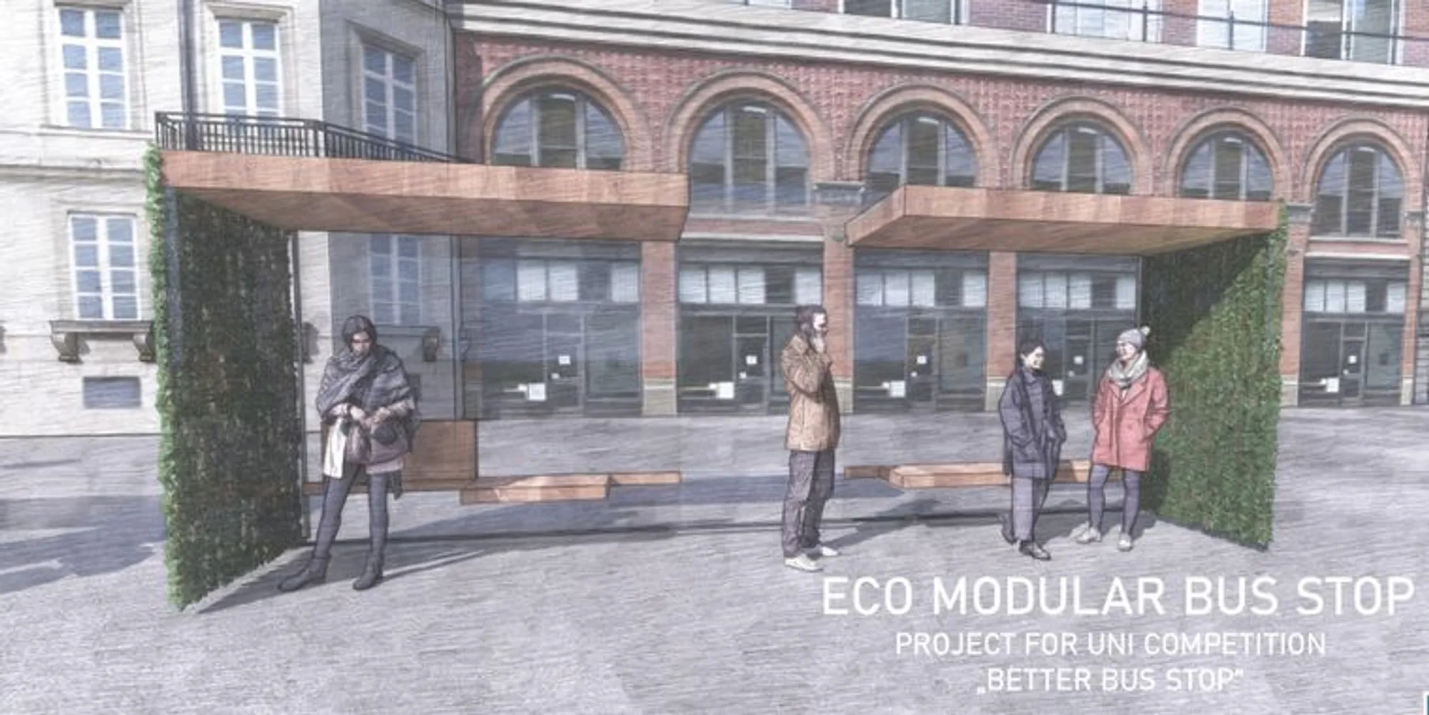 ECO MODULAR BUS STOP