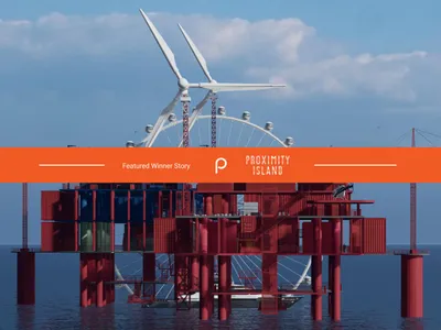 Look at the future use of industrial structures: Proximity Island