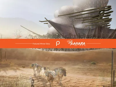 This is how Sahara can be inhabited via the hyperloop of the future connecting New York and Mumbai.