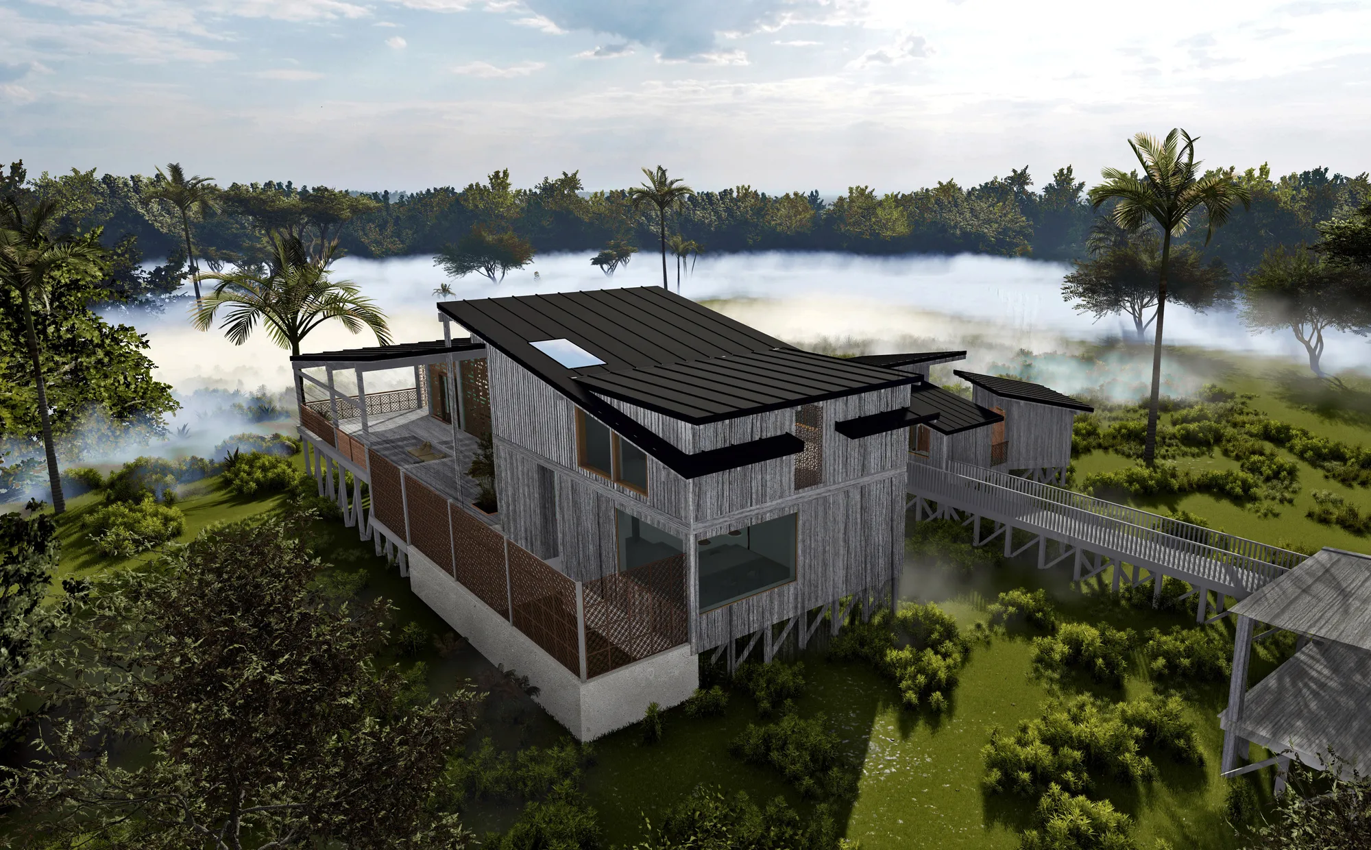 Treehouse mansion