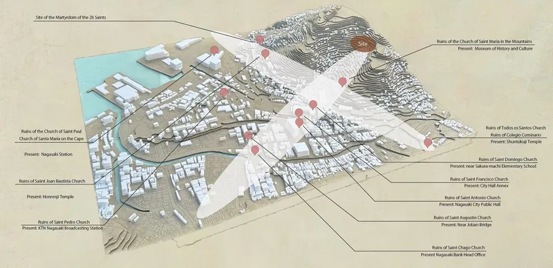 Nagasaki site connects historical churches across the city.