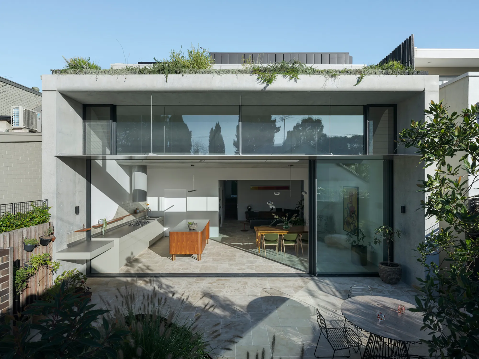 Hidden Garden House by Sam Crawford Architects