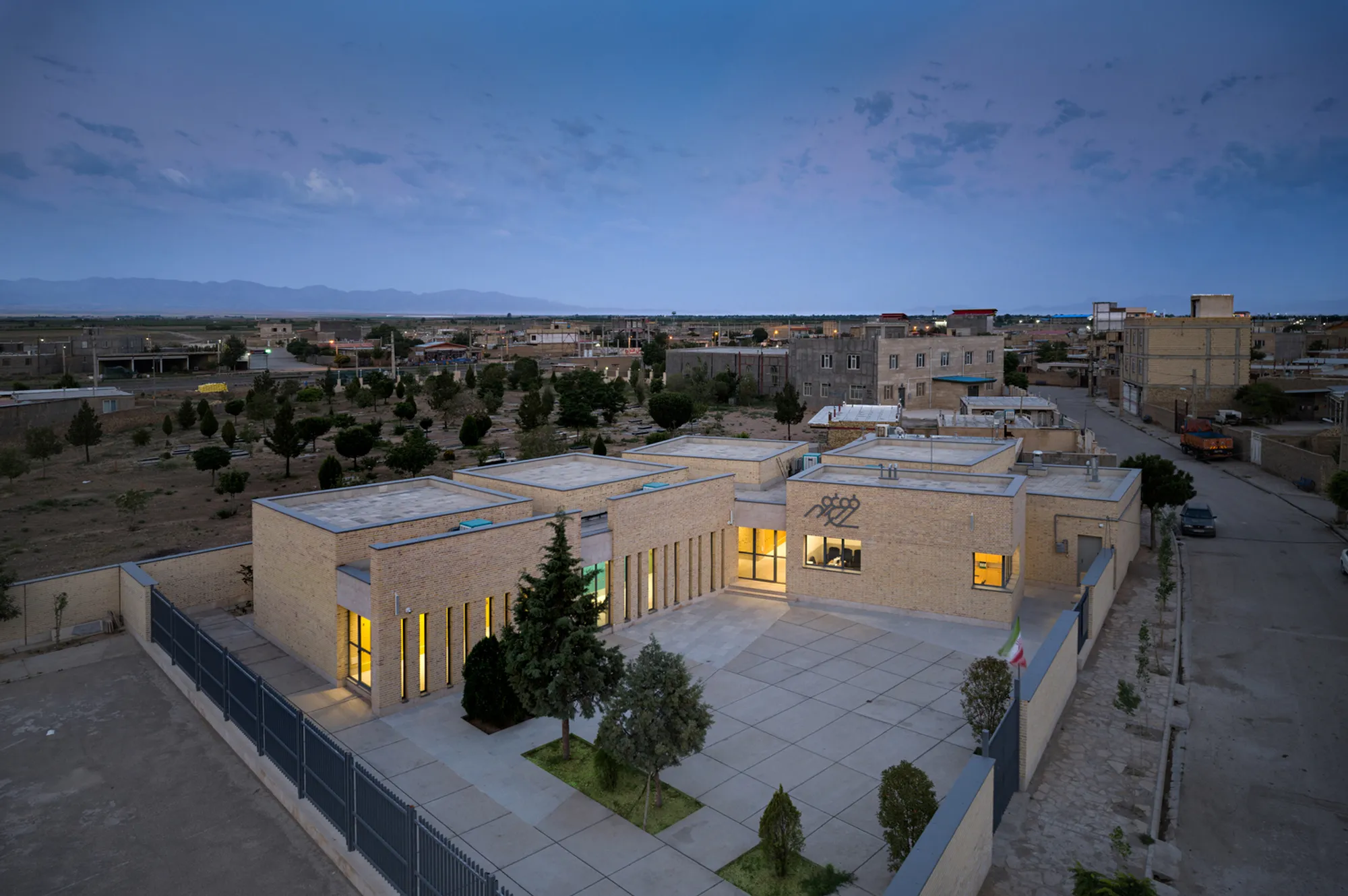 Modern School Design for Rural Communities: Frough-E-Mehr Secondary School by Padiav Parth Architects