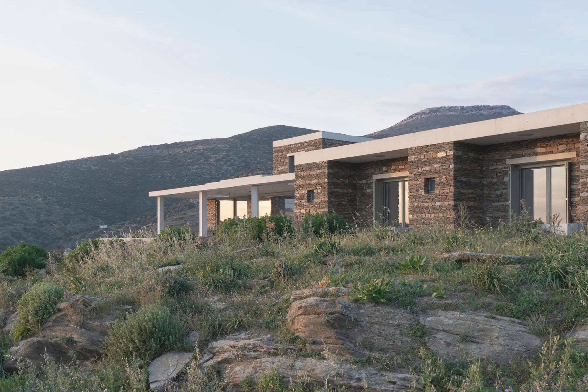 House with a Garden by OFFICE MUTO: A Courtyard-Centered Haven in Milos