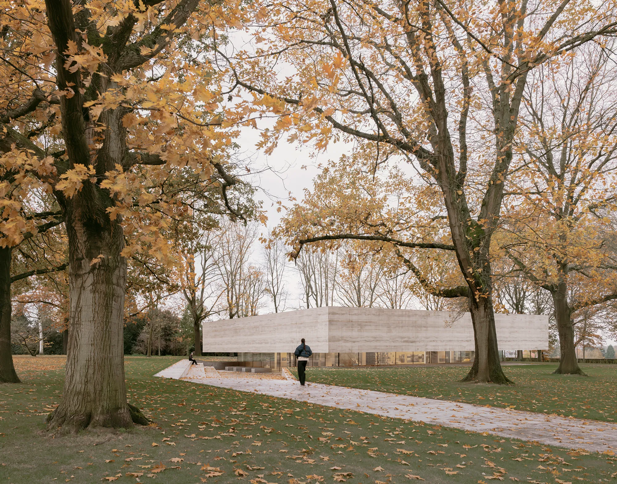 Netherlands American Cemetery Visitor Center: A Masterpiece by KAAN Architecten