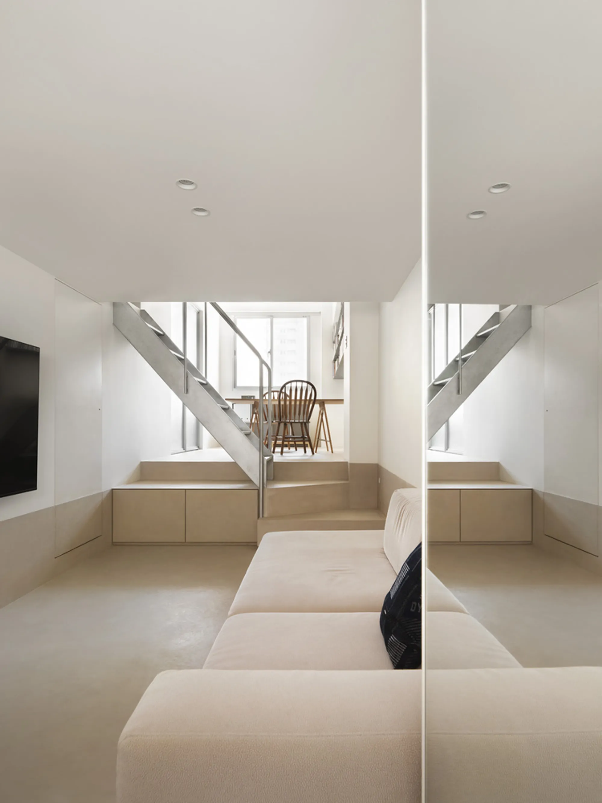 2BOOKS Design Turns 33 Square Meters in Taiwan into a Light-Filled Live-Work Apartment