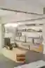 Apartment Renovation with Exposed Concrete Structure: A Stunning Blend of Modern and Vintage Design