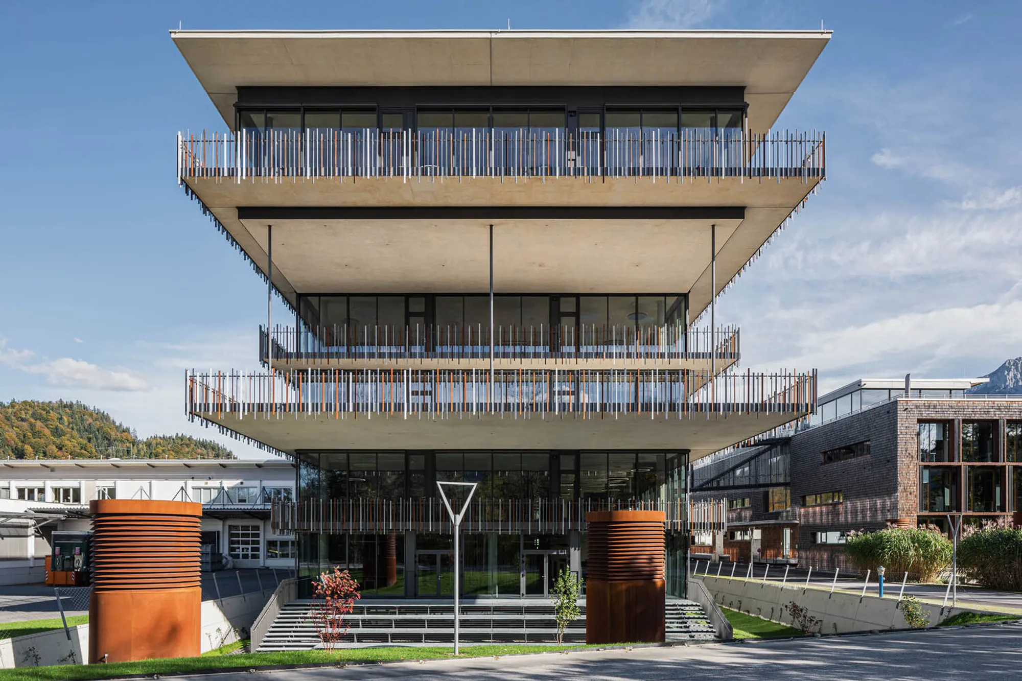 Sustainable Office Building Design in Austria: AM INN by LORENZATELIERS