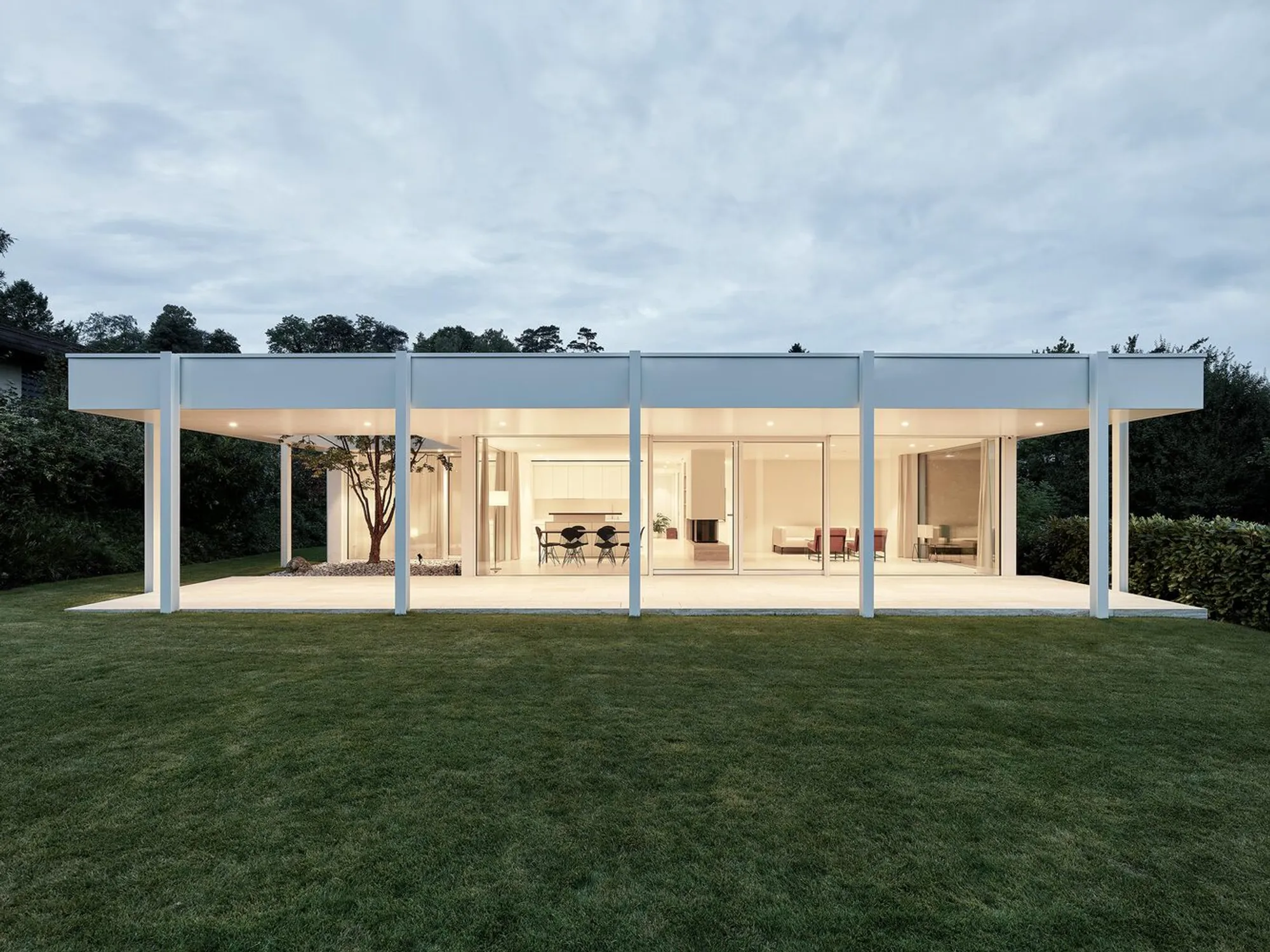 Villa Altegg: A Modern Swiss Villa Architecture Masterpiece by Urben Seyboth Architekten