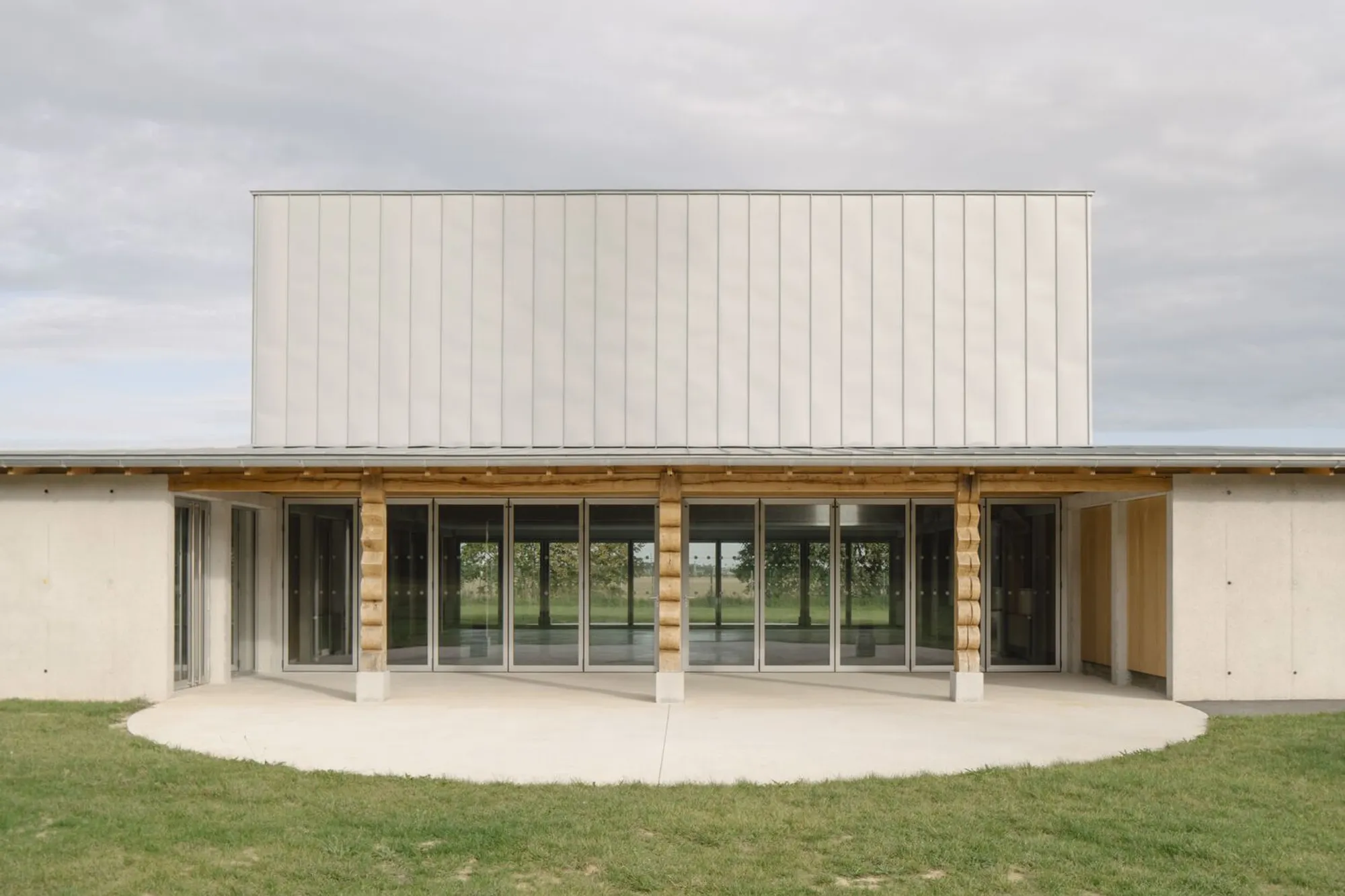 Festival Hall Architecture in La Norville: A Harmonious Blend of Tradition and Modernity