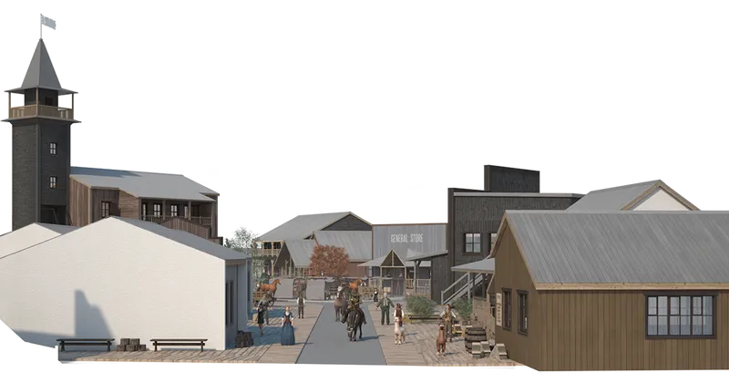Wander through the lively streets of Koney Island.