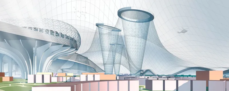 Port Dikson’s iconic flowing structures symbolize harmony between advanced design and Arctic resilience.