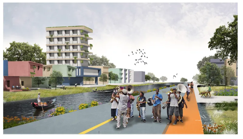 Revitalizing urban life: 'Developing with Water' introduces sustainable designs blending architecture.
