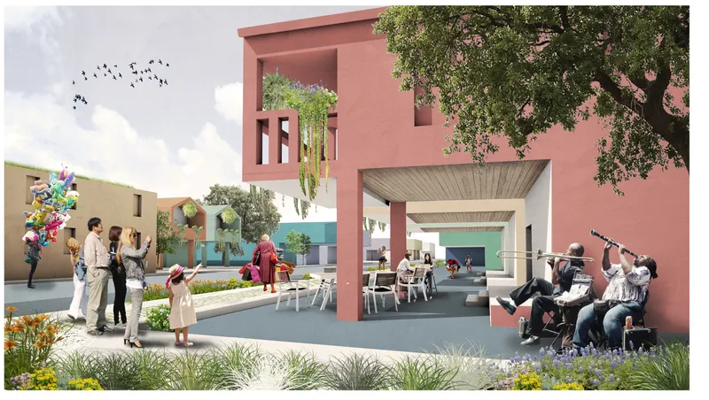 Reimagining urban streetscapes: 'Developing with Water' merges sustainable design.