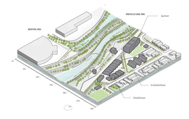 Reimagining industrial spaces: 'Developing with Water' transforms areas like Monticello Canal Park.
