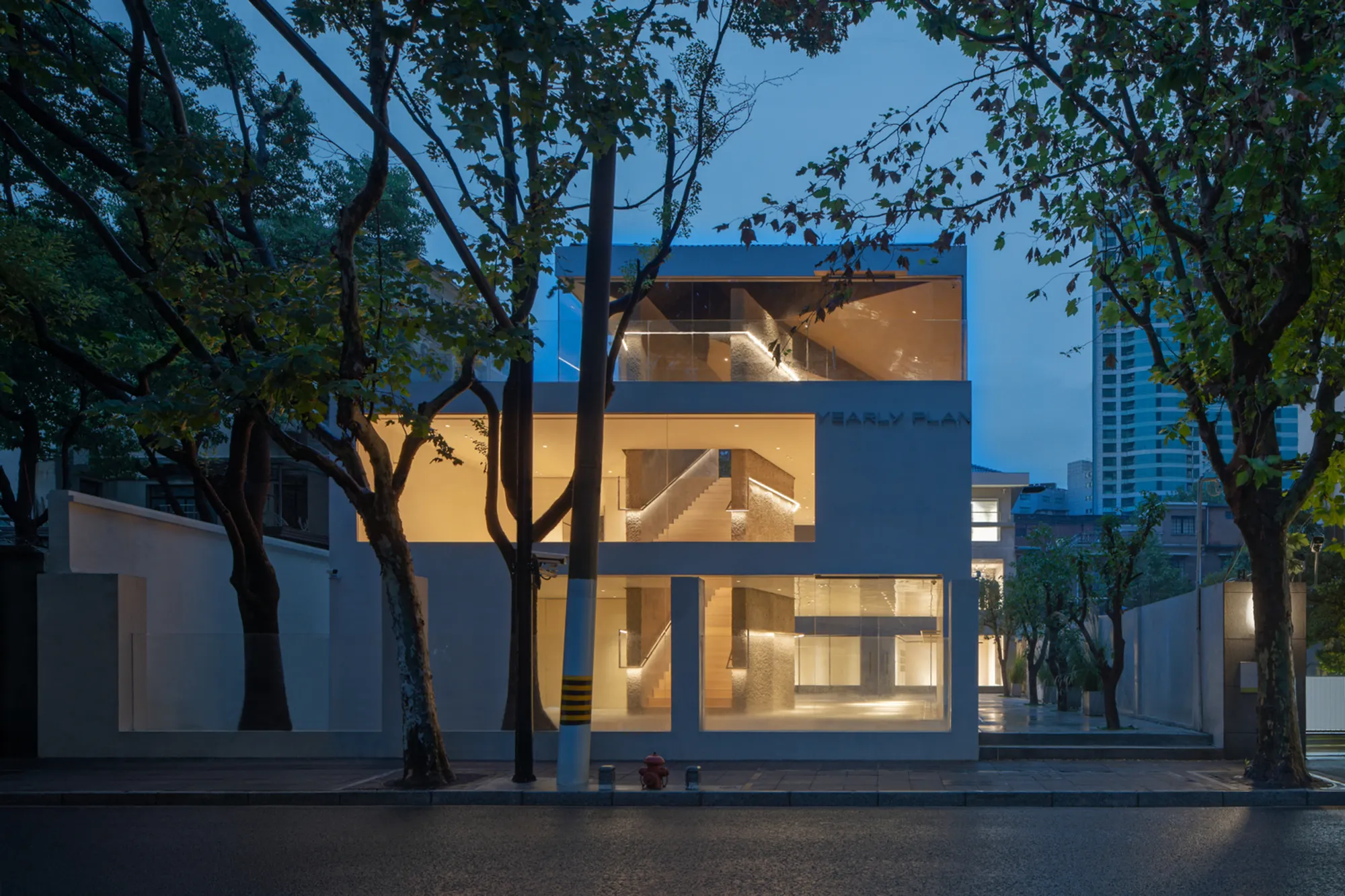 YEARLY PLAN Gallery: Granite and Glass in Shanghai