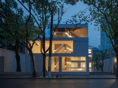 YEARLY PLAN Gallery: Granite and Glass in Shanghai