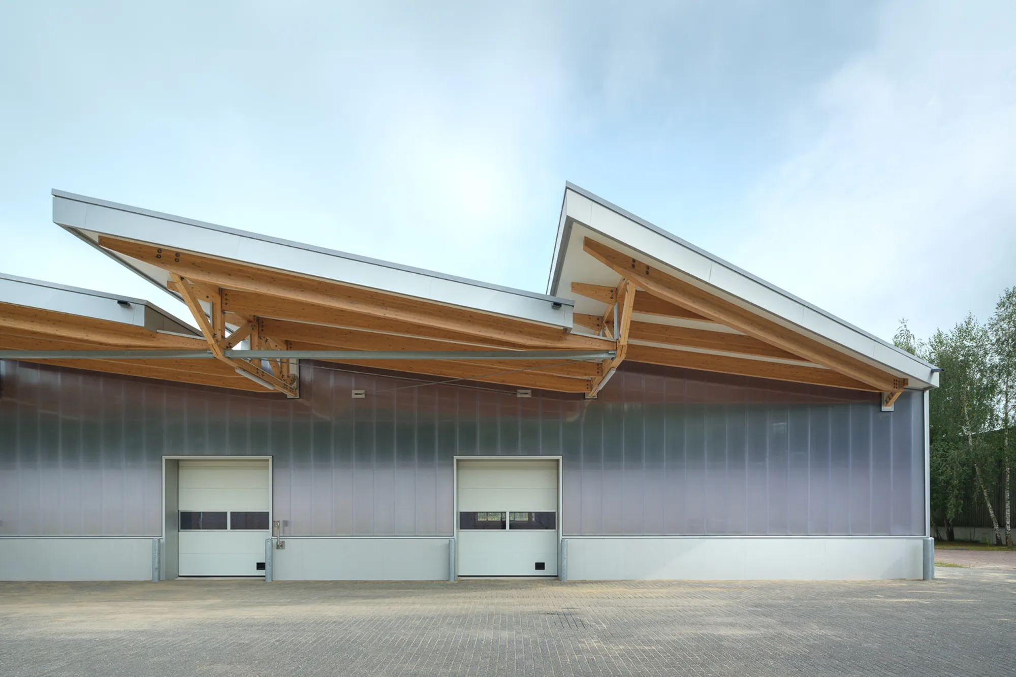 Penitentiary Warehouse: CLT Timber in a Dutch Prison