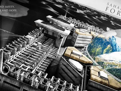 Sahara Fortopia: A Fortress City for 400,000 People