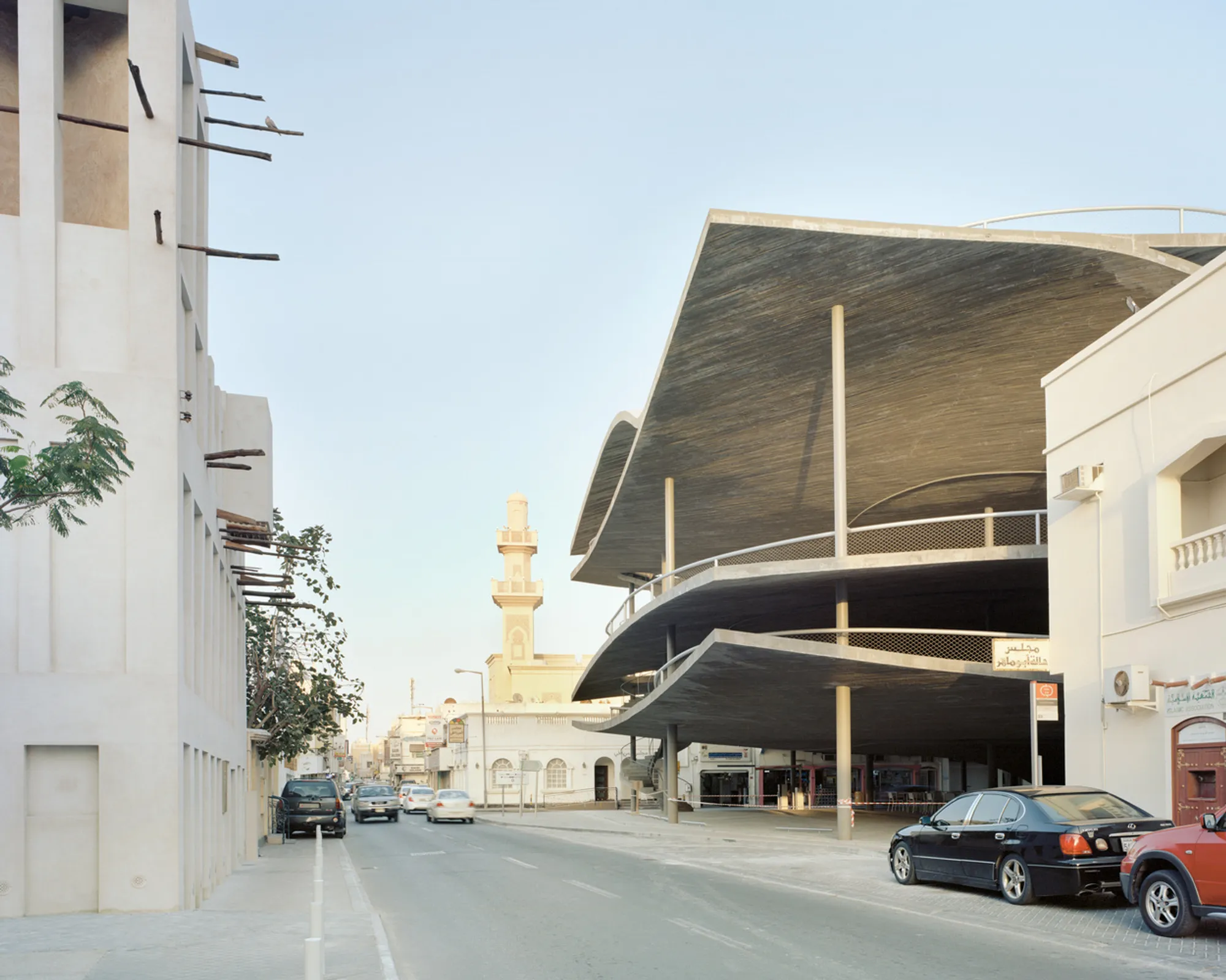 Christian Kerez Reshapes Bahrain's Oldest City with Four Sculptural Concrete Car Parks