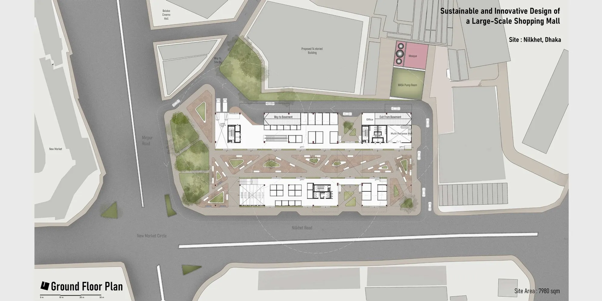 Reimagining Urban Spaces: Sustainable and Innovative Shopping Mall Design