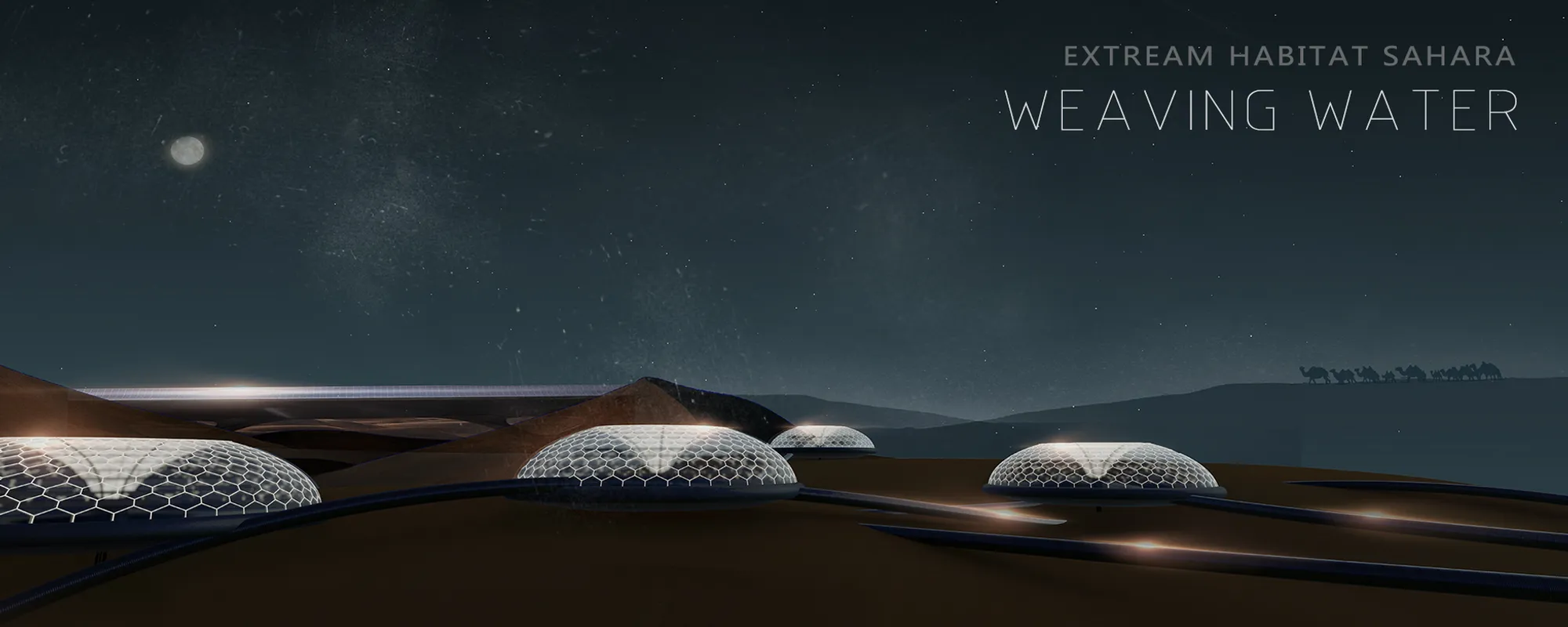 Weaving Water: A Networked Desert City for the Sahara