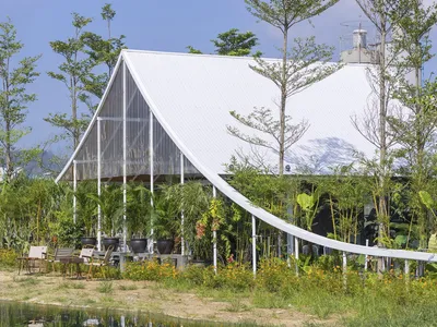 Nguyen Khac Phuoc Architects Build a Fully Demountable Coffee Shop on the Edge of Vinh City